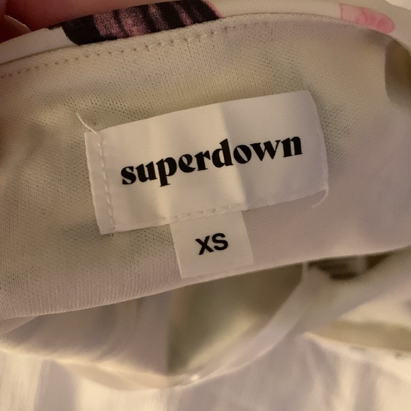 Superdown Kim Floral Strapless Bodysuit - Picture 3 of 3